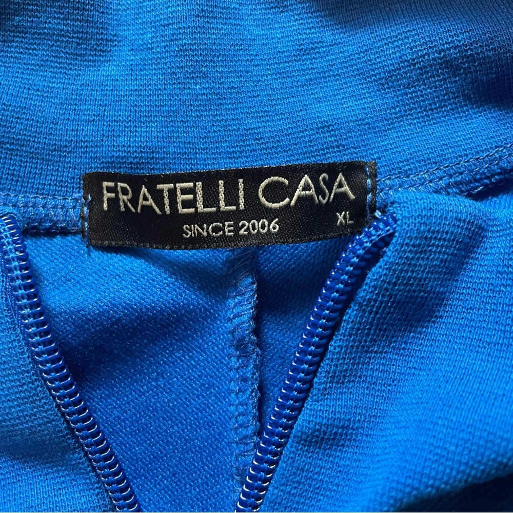 FRATELLI CASA UZBEKISTAN Football Jersey Men’s SZ XL pool blue - Picture 8 of 8